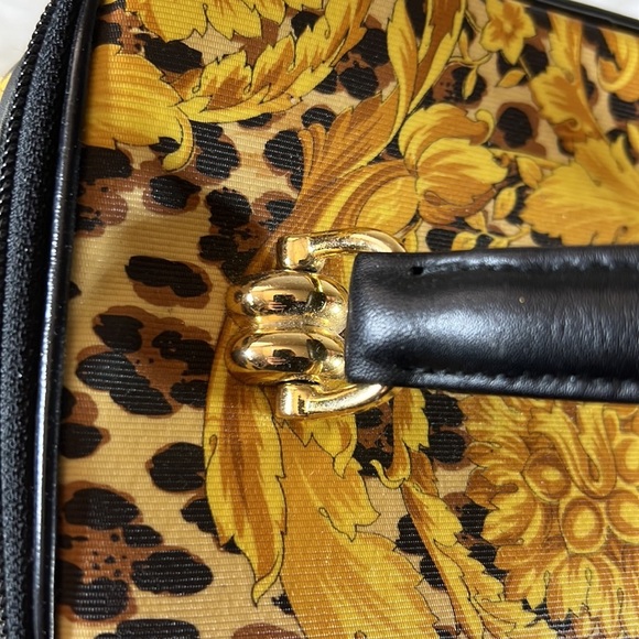 Vintage Gianni Versace Sunburst Leopard Vanity Bag - Picture 8 of 13